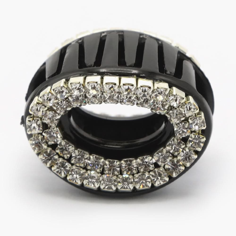 Stone Fancy Catcher - Black, Women Hair & Head Jewellery, Chase Value, Chase Value