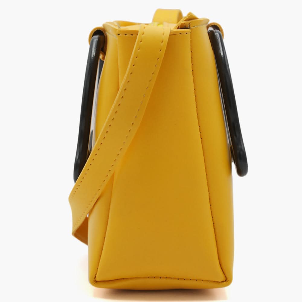 Women's Shoulder Bag - Yellow, Women Bags, Chase Value, Chase Value