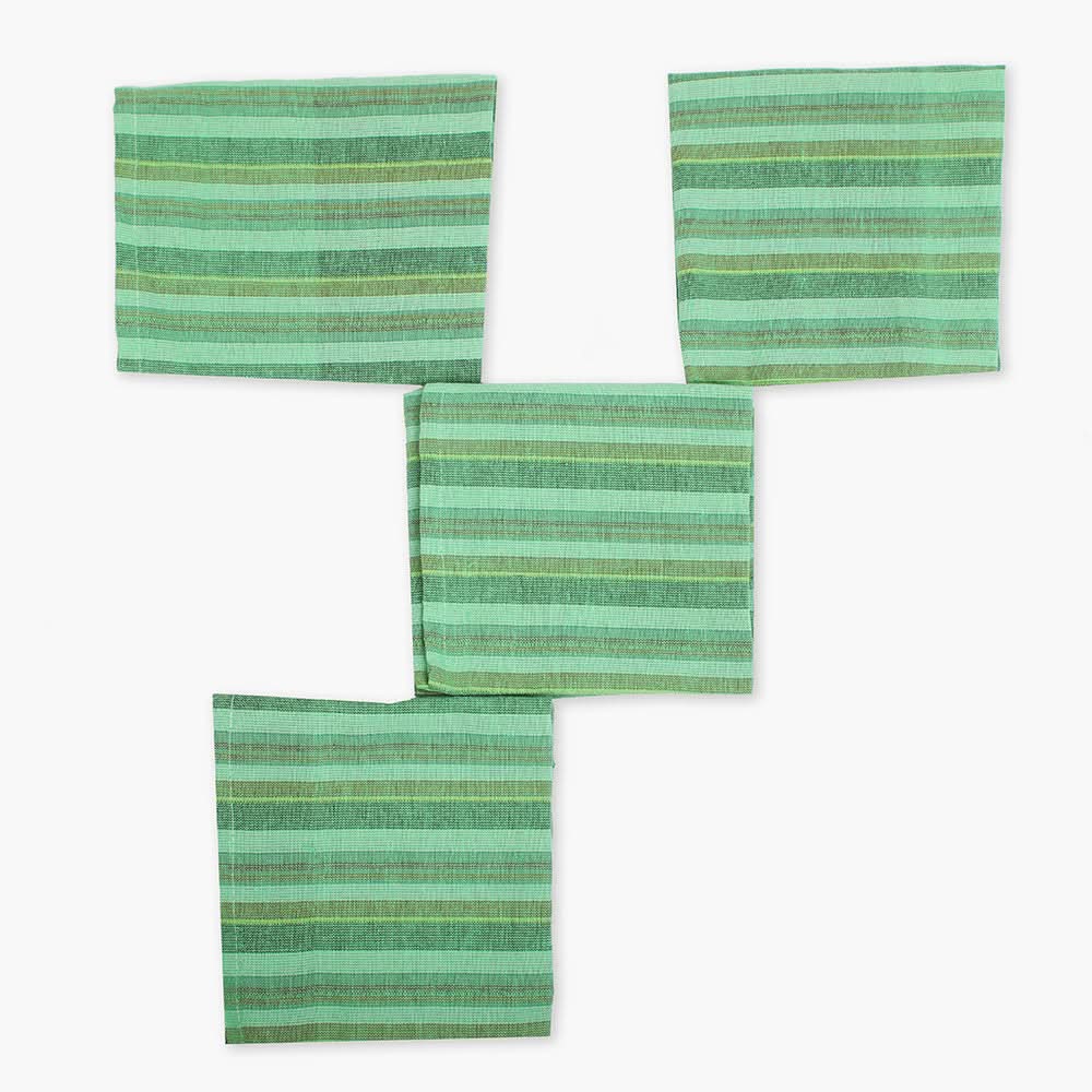 Kitchen Duster 4Pcs Set - Green, Kitchen Towel, Chase Value, Chase Value