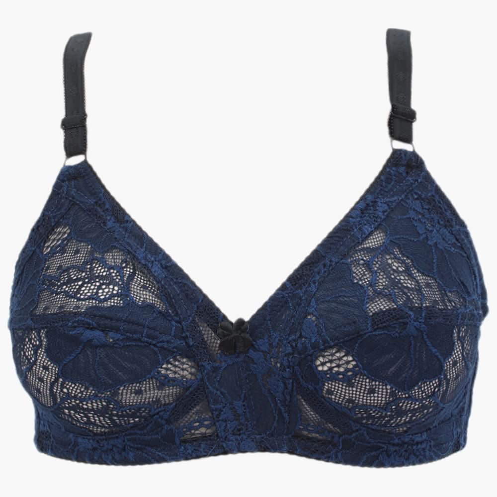 Women's Net Bra - Blue, Women Bras, Chase Value, Chase Value