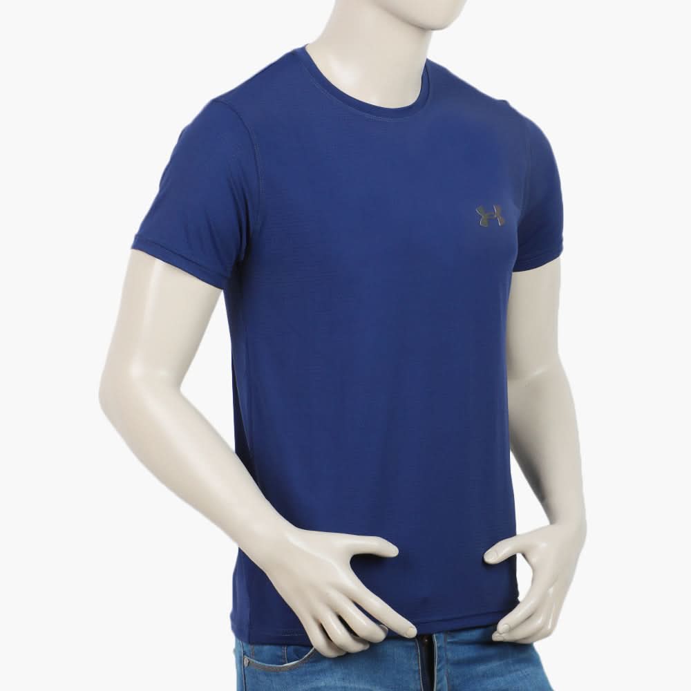 Men's Half Sleeves T-Shirt - Navy Blue, Men's T-Shirts & Polos, Chase Value, Chase Value