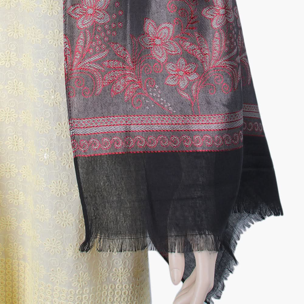 Women's Scarf - Black, Women Shawls & Scarves, Chase Value, Chase Value