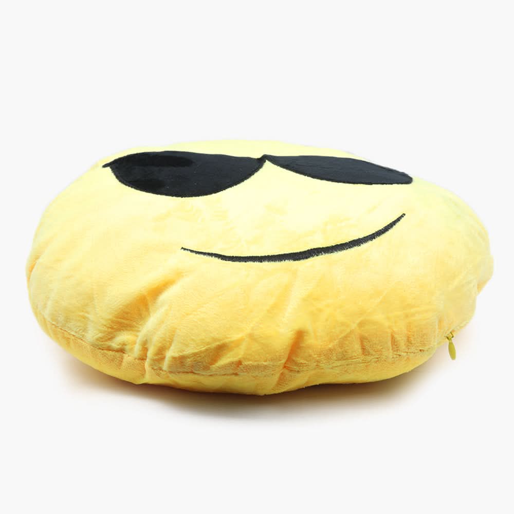 Smiley Pillow - Yellow, Cushions & Pillows, Chase Value, Chase Value