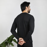 Men's Full Sleeves T-Shirt - Black, Men's T-Shirts & Polos, Chase Value, Chase Value