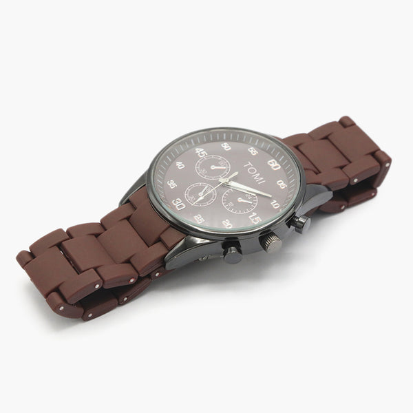 Men's Casual Wrist Watch - Brown, Men's Watches, Chase Value, Chase Value