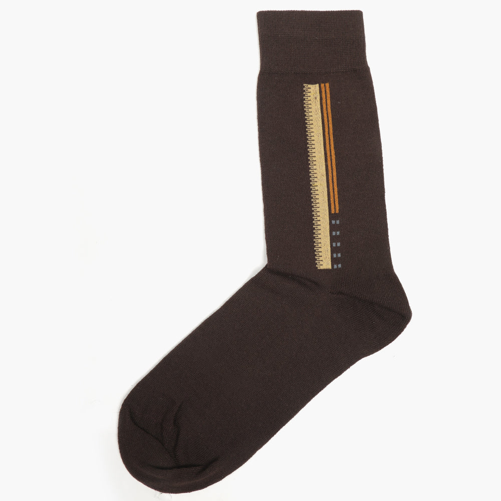Eminent Men's Lycra Socks - Dark Brown, Men's Socks, Eminent, Chase Value