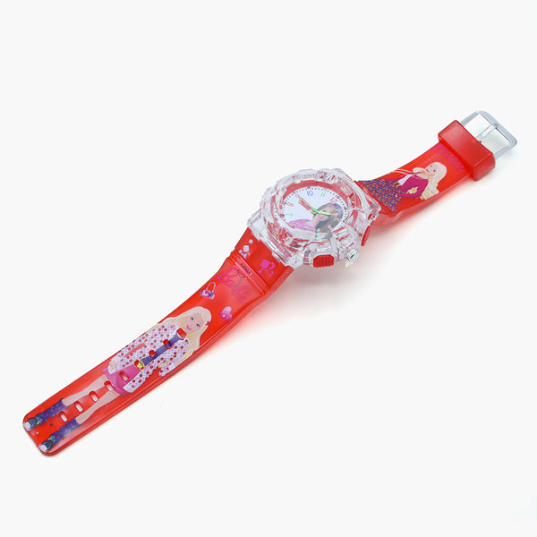 Girls Analog Watch Disco Light - Red, Girls Watches, Chase Value, Chase Value
