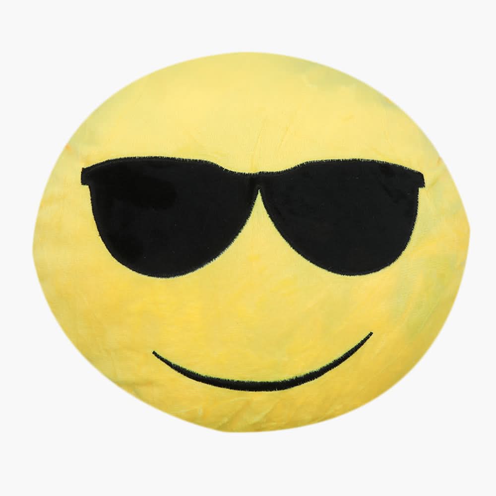 Smiley Pillow - Yellow, Cushions & Pillows, Chase Value, Chase Value