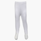 Girls Plain Tights - White, Girls Tights Leggings & Pajama, Chase Value, Chase Value