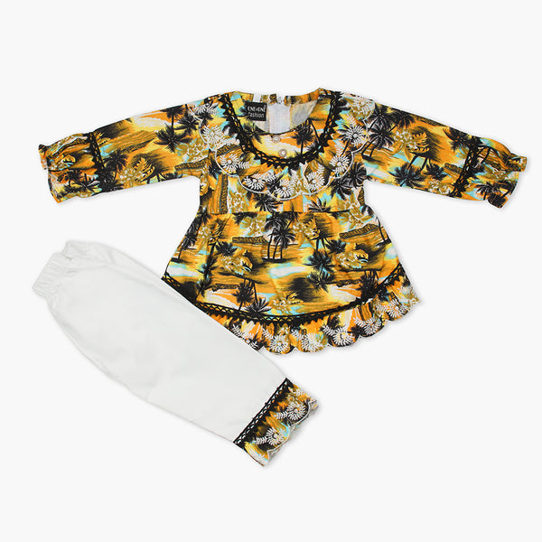 Newborn  Girls Full Sleeves Suit - Multi, Newborn Girls Winterwear, Chase Value, Chase Value