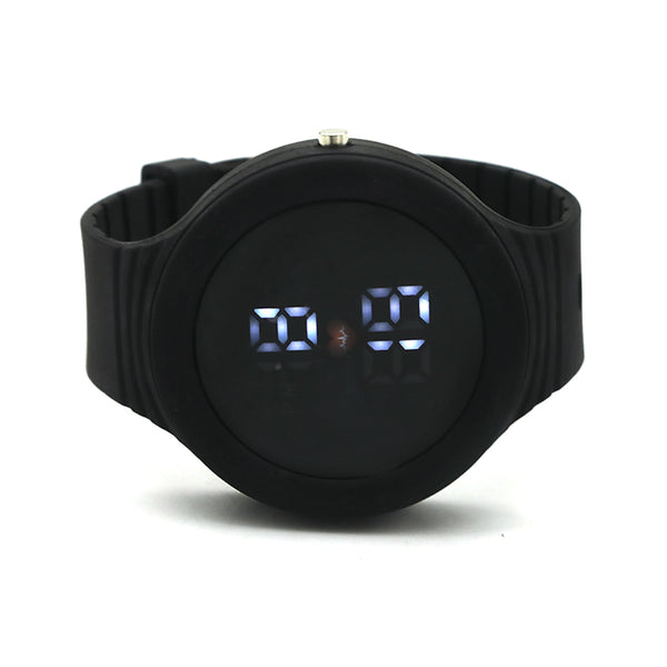 LED watch for kids fish style - Black