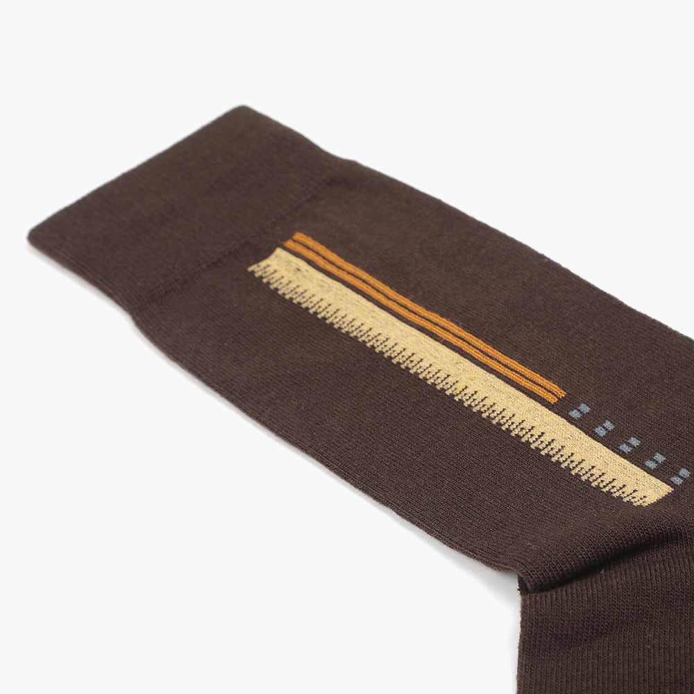 Eminent Men's Lycra Socks - Dark Brown, Men's Socks, Eminent, Chase Value