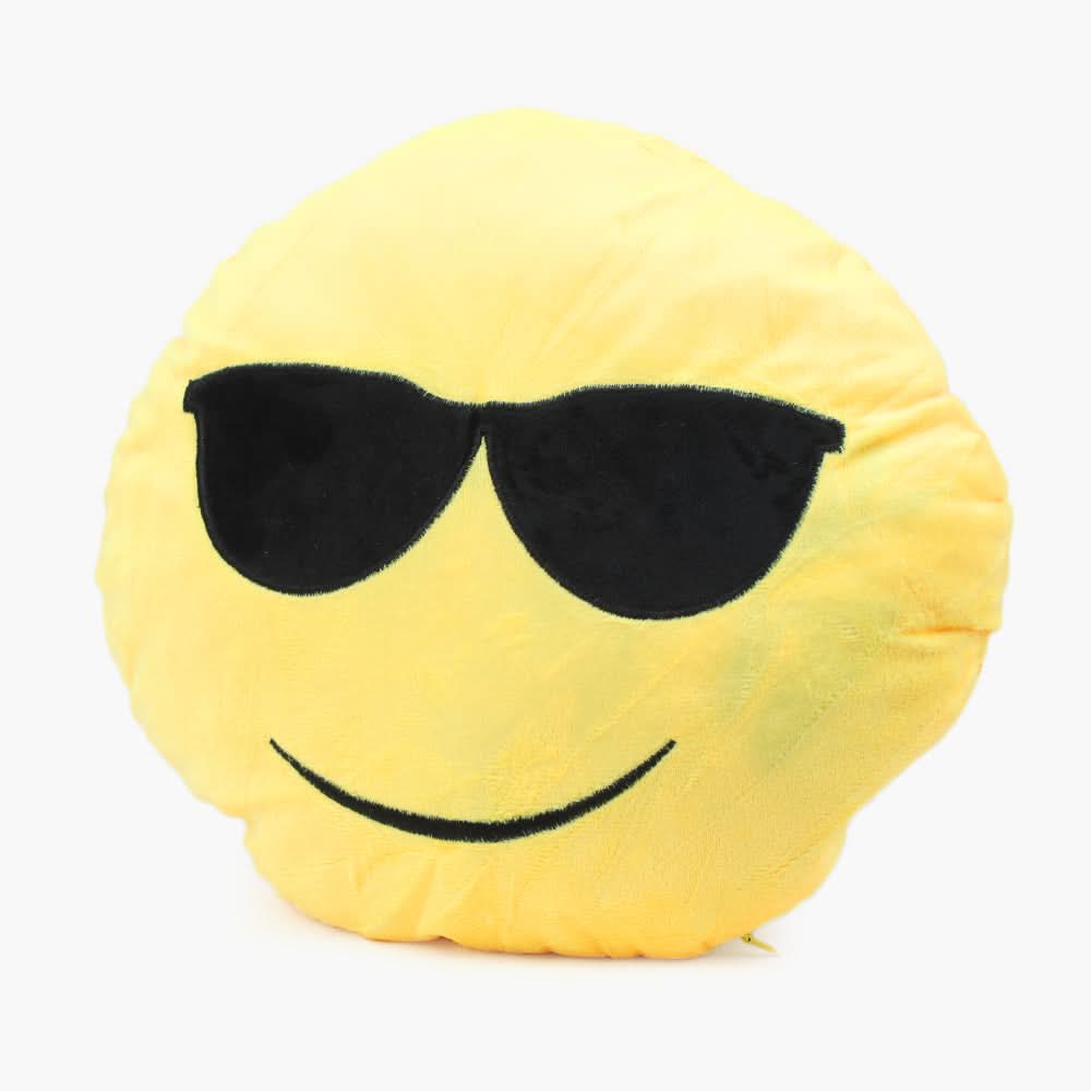 Smiley Pillow - Yellow, Cushions & Pillows, Chase Value, Chase Value