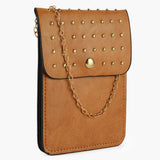 Women's Mobile Pouch - Light Brown, Women Clutches, Chase Value, Chase Value