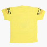 Boys Half Sleeves T-Shirt - Lemon, Boys T-Shirts, Chase Value, Chase Value