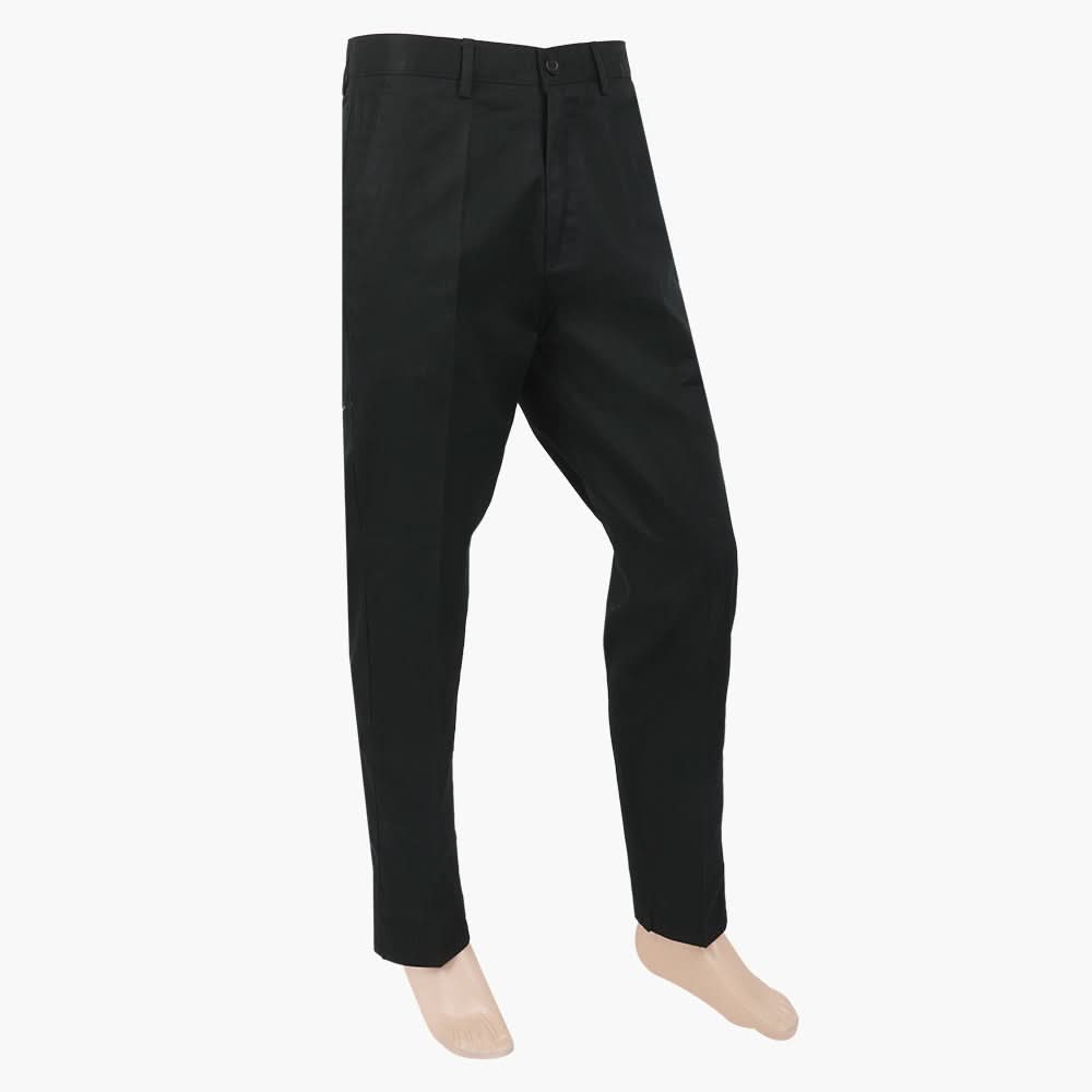 Men's Cotton Dress Pant - Black, Men's Casual Pants & Jeans, Chase Value, Chase Value