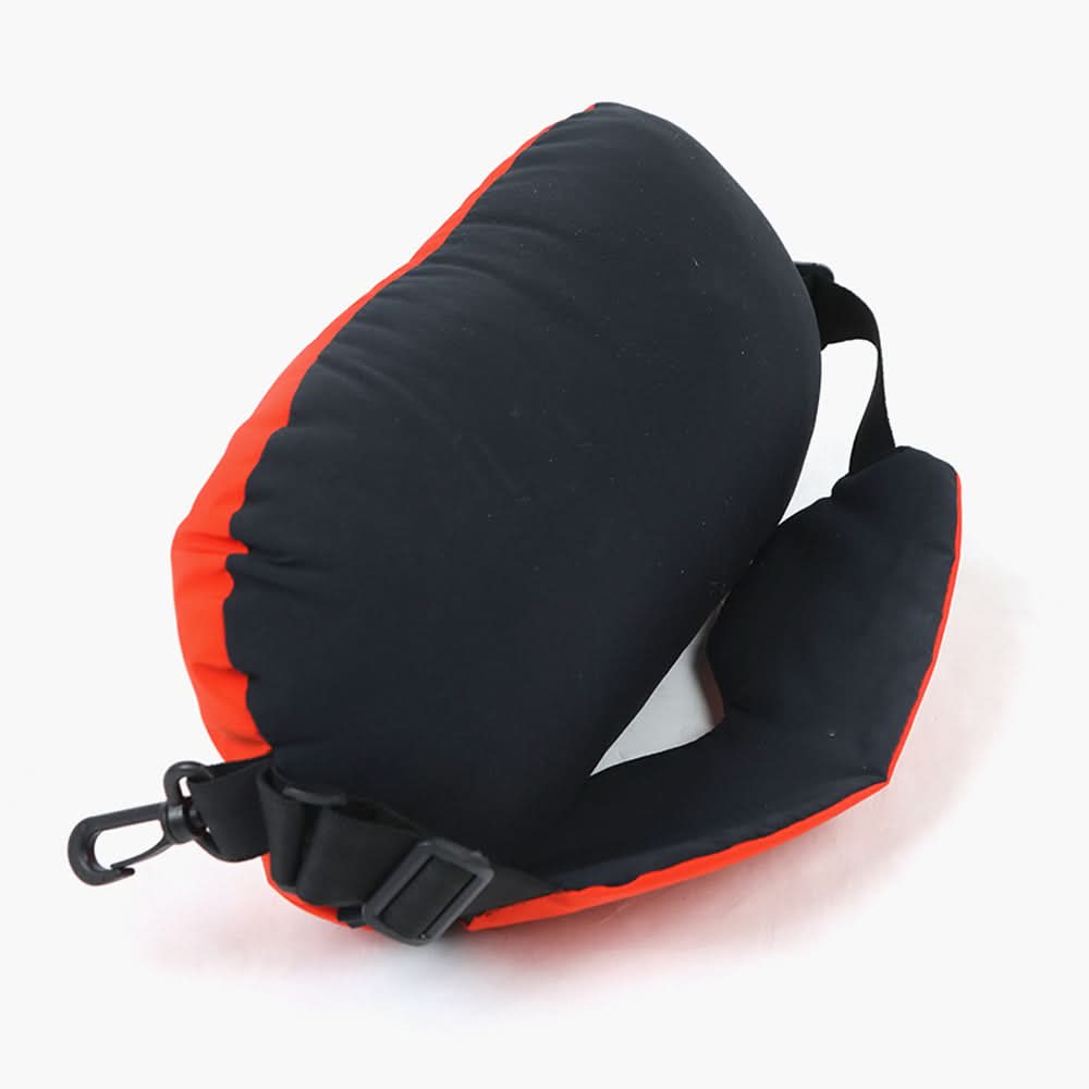 Travel Pillow with Eye Mask - Orange, Cushions & Pillows, Chase Value, Chase Value