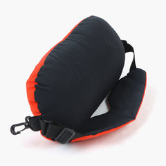 Travel Pillow with Eye Mask - Orange, Cushions & Pillows, Chase Value, Chase Value