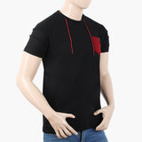 Men's Half Sleeves T-Shirt - Black, Men's T-Shirts & Polos, Chase Value, Chase Value
