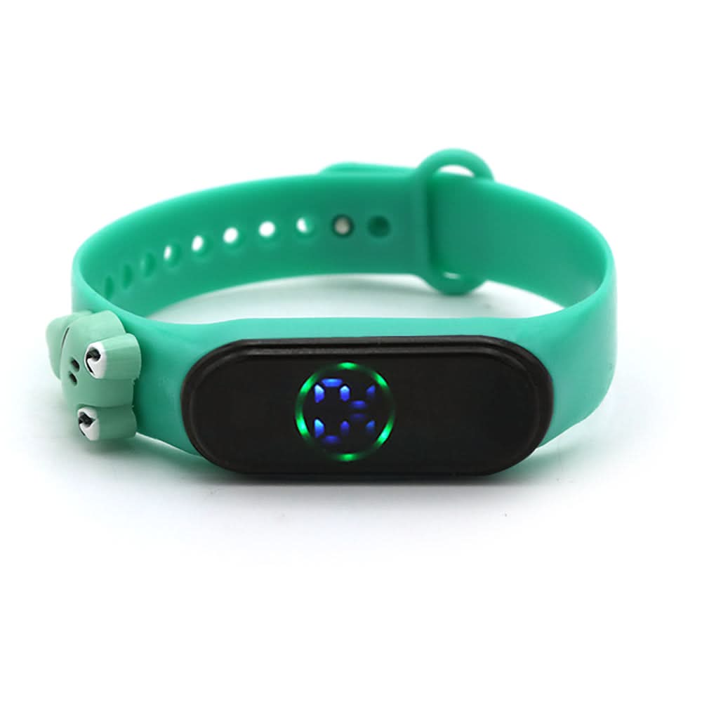 LED Band Sticker Watch - Green, Girls Watches, Chase Value, Chase Value