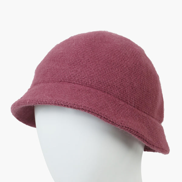 Women's Wool Winter Hat - Purple