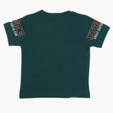 Boys Half Sleeves T-Shirt - Dark Green, Boys T-Shirts, Chase Value, Chase Value