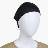 Women's Hijab Cap - Black, Women Shawls & Scarves, Chase Value, Chase Value