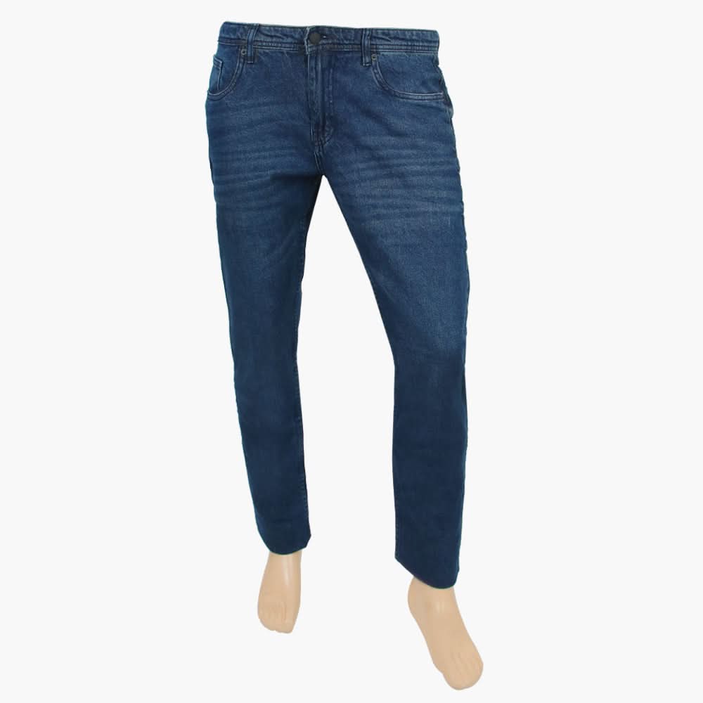 Men's Denim Pant - Dark Blue, Men's Casual Pants & Jeans, Chase Value, Chase Value