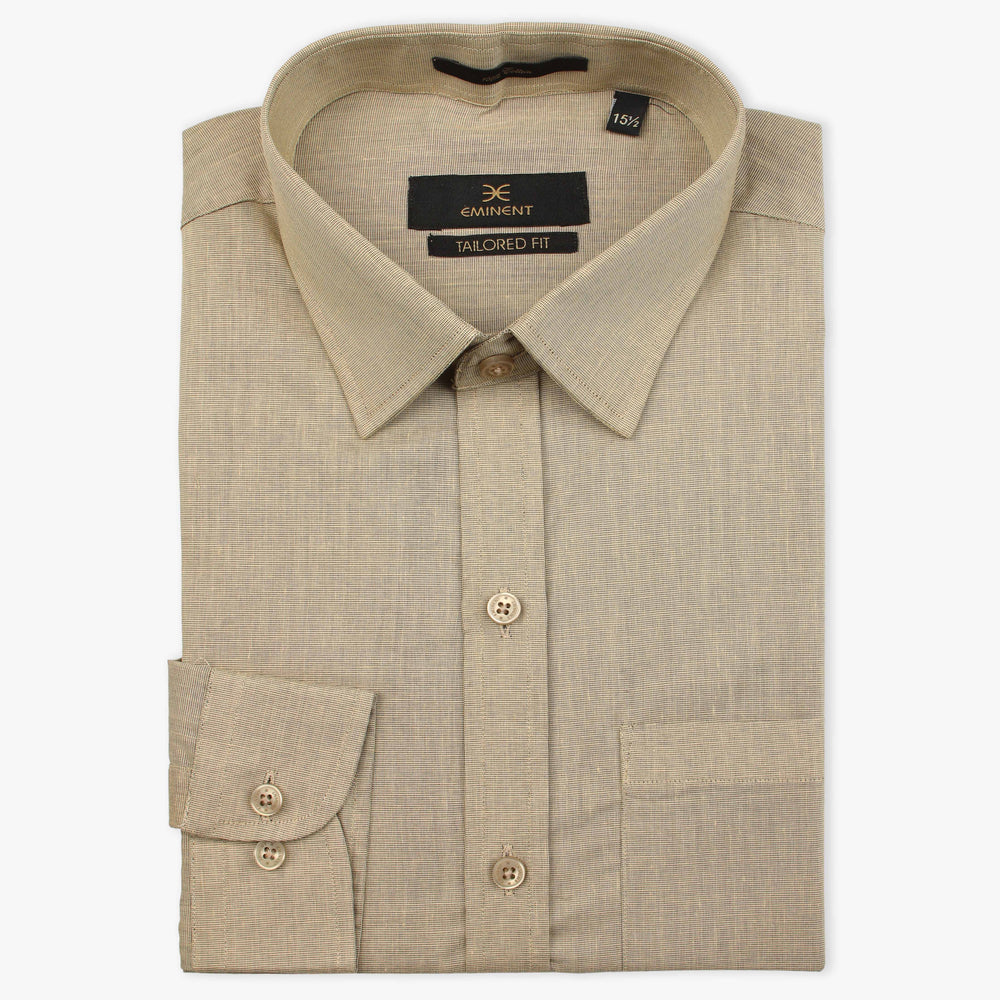 Eminent Men's Chambray Shirt - Beige, Men's Shirts, Eminent, Chase Value