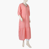 Women's Western Long Maxi - Pink, Women T-Shirts & Tops, Chase Value, Chase Value
