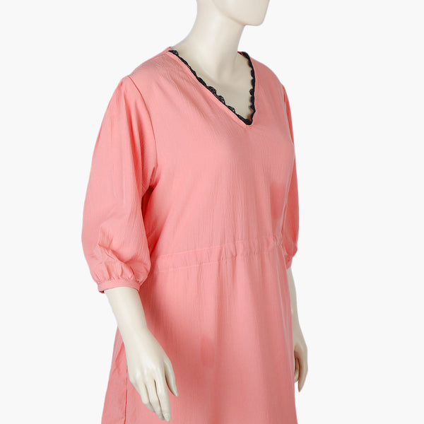 Women's Western Long Maxi - Pink, Women T-Shirts & Tops, Chase Value, Chase Value