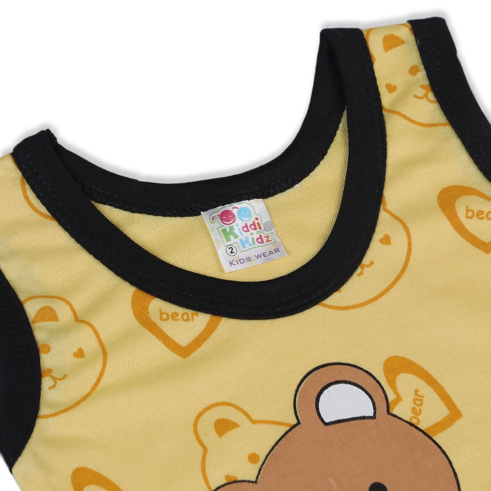 Newborn Boys Sando Suit - Yellow, Newborn Boys Sets & Suits, Chase Value, Chase Value