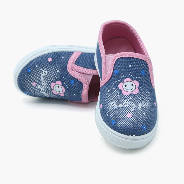 Girls Canvas Shoes - Pink