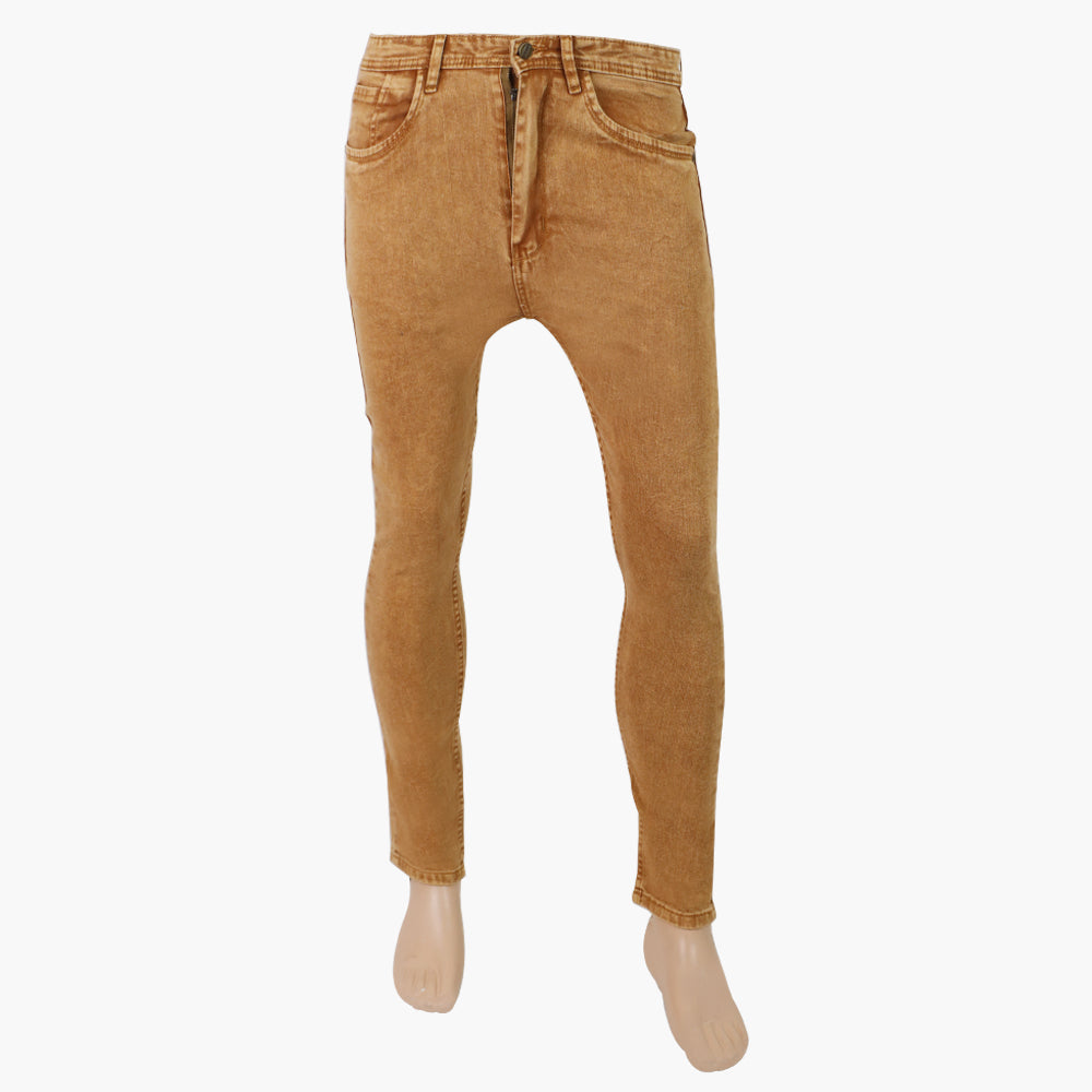 Men's Denim Pant - Brown, Men's Casual Pants & Jeans, Chase Value, Chase Value
