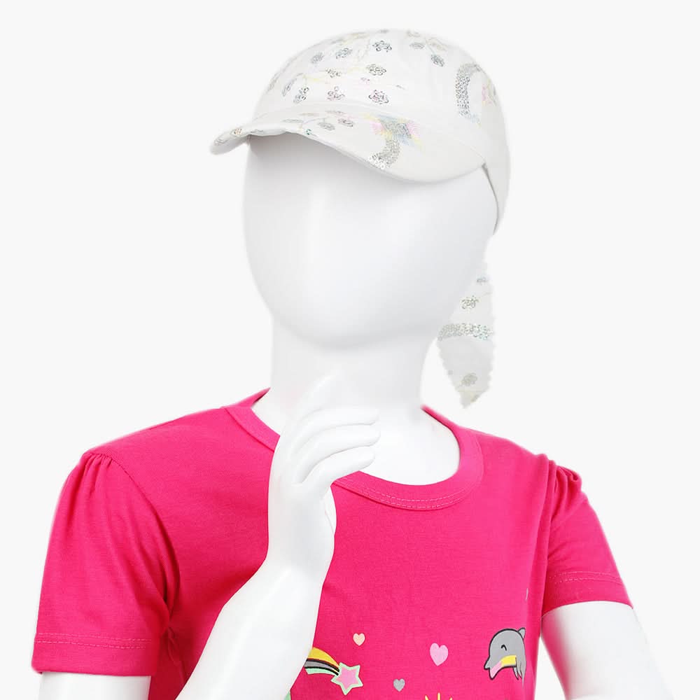 Kids P-Cap - White, Boys Caps & Hats, Chase Value, Chase Value