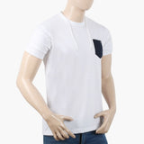 Men's Half Sleeves T-Shirt - White, Men's T-Shirts & Polos, Chase Value, Chase Value