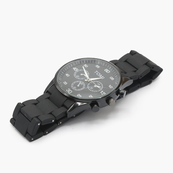 Men's Casual Wrist Watch - Black, Men's Watches, Chase Value, Chase Value
