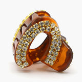 Stone Fancy Catcher - Brown, Women Hair & Head Jewellery, Chase Value, Chase Value