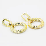 Women's Ear Hoops - Golden, Women Earrings & Tops, Chase Value, Chase Value
