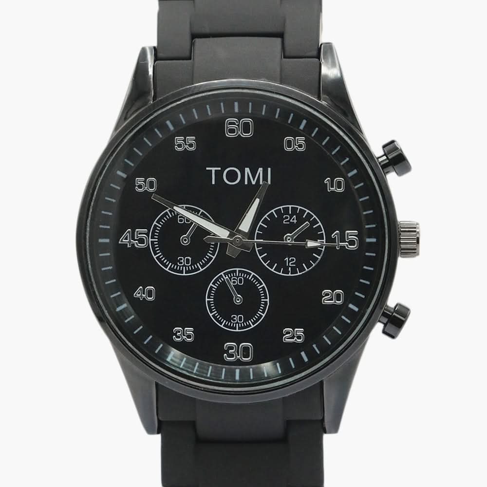 Men's Casual Wrist Watch - Black, Men's Watches, Chase Value, Chase Value