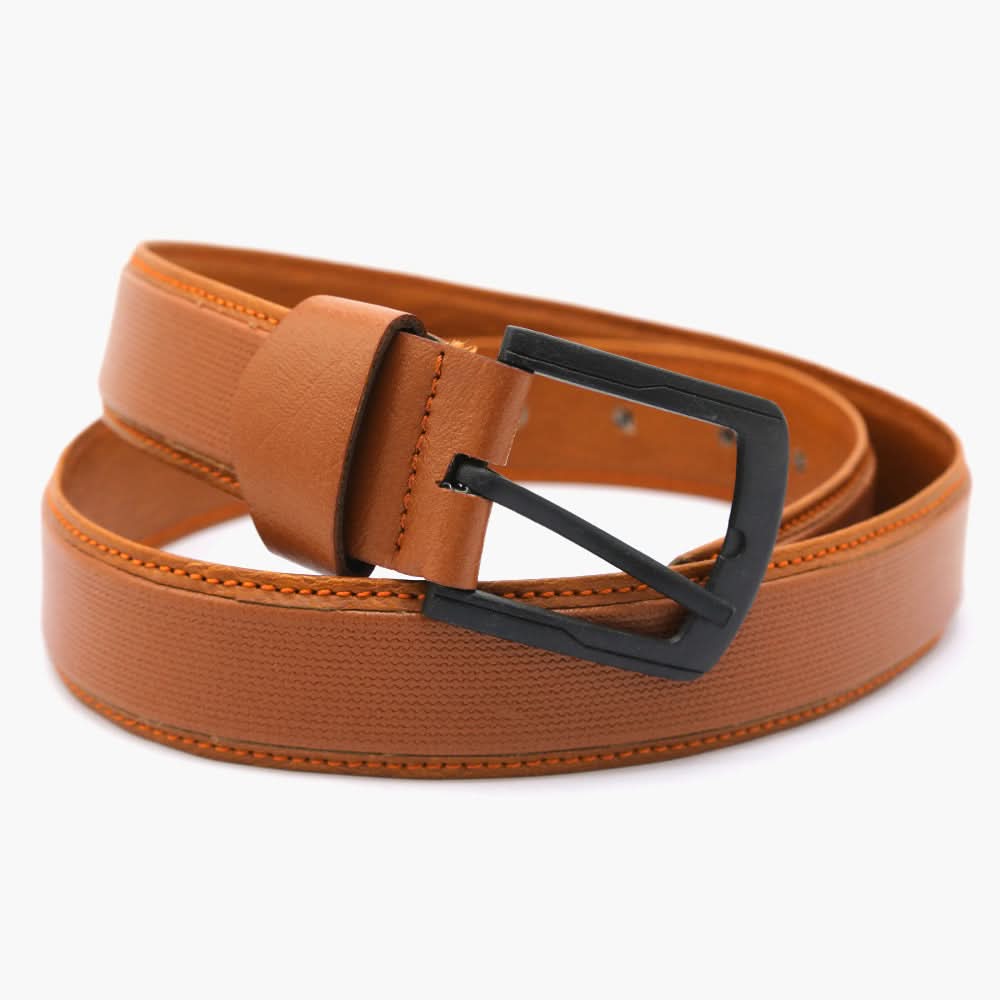 Men's Formal Belt - Mustard, Men's Belt, Chase Value, Chase Value