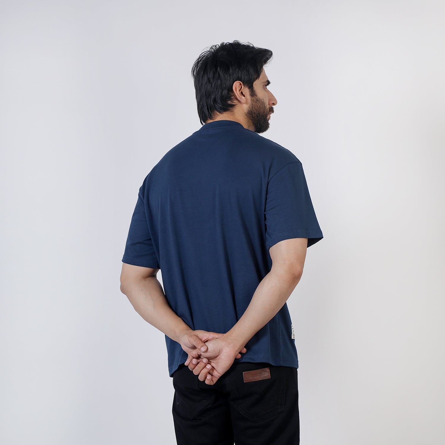 Eminent Men's Half Sleeves Printed T-Shirt - Navy Blue, Men's T-Shirts & Polos, Eminent, Chase Value