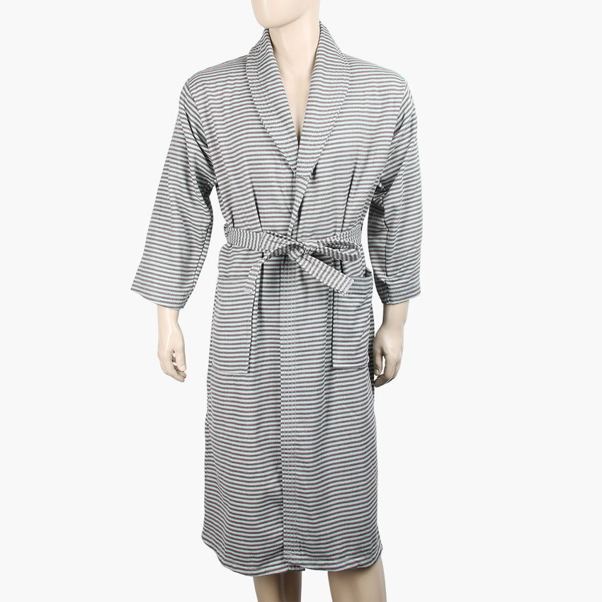 Plain Waffle Bathrobe - Green, Bath Towels, Chase Value, Chase Value