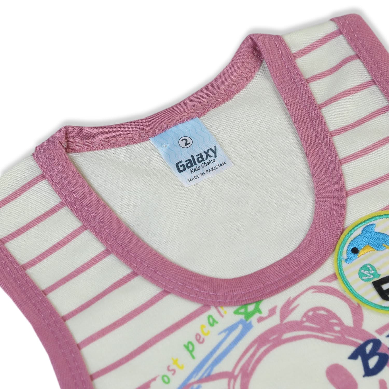 Newborn Boys Sando Suit - Pink, Newborn Boys Sets & Suits, Chase Value, Chase Value