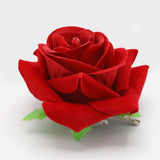 Women's Flower Hair Clip - Red, Women Earrings & Tops, Chase Value, Chase Value