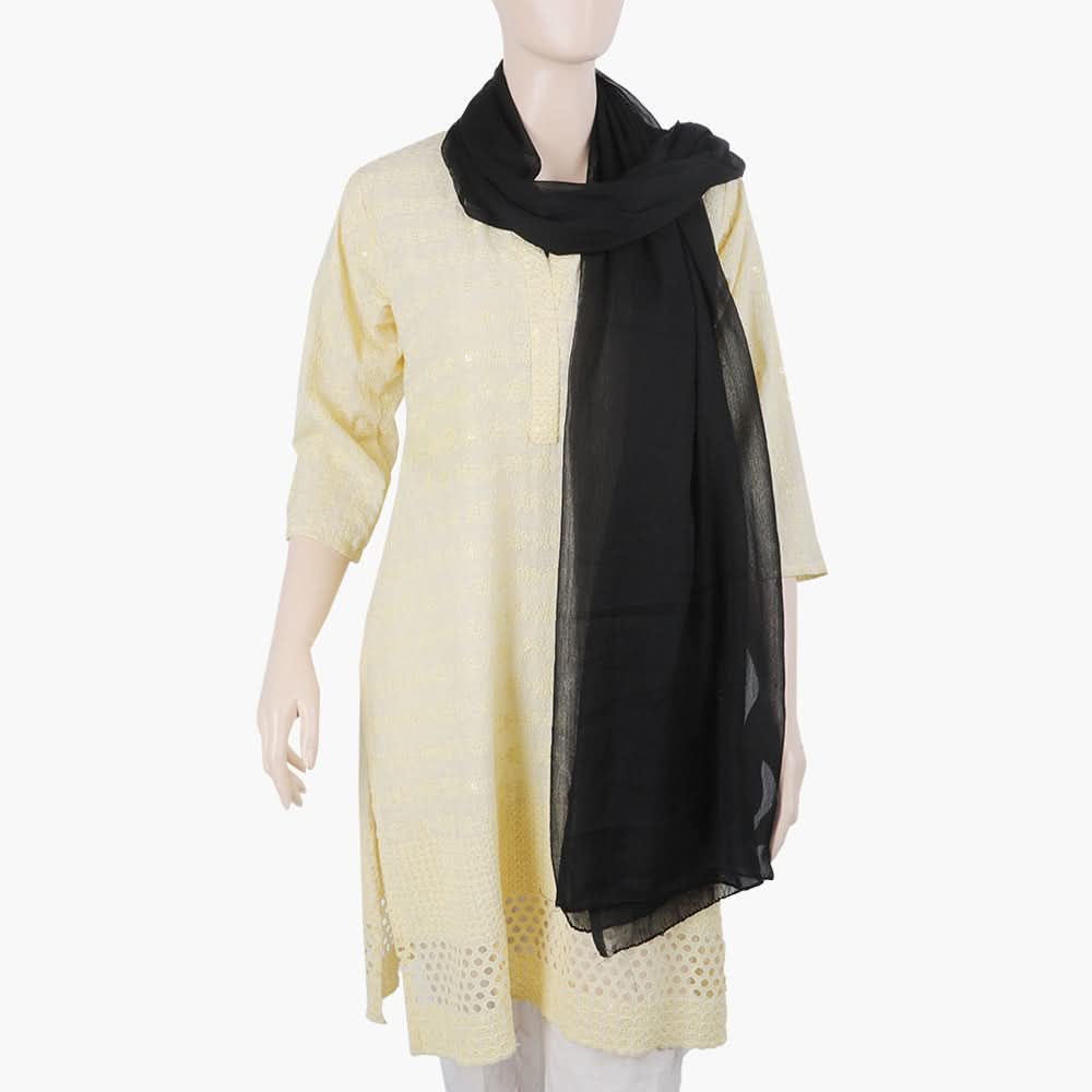 Women's Dupatta - Black, Women Dupatta, Chase Value, Chase Value