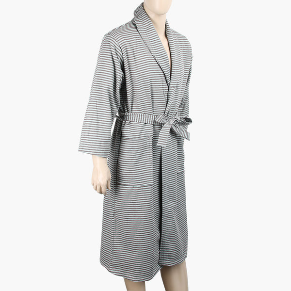 Plain Waffle Bathrobe - Green, Bath Towels, Chase Value, Chase Value