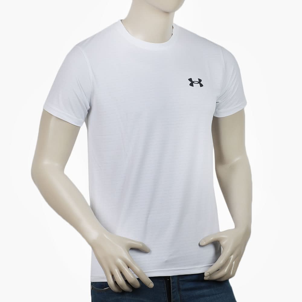 Men's Half Sleeves T-Shirt - White, Men's T-Shirts & Polos, Chase Value, Chase Value