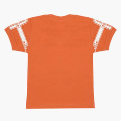 Boys Half Sleeves T-Shirt - Rust, Boys T-Shirts, Chase Value, Chase Value