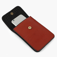 Women's Mobile Pouch - Maroon, Women Clutches, Chase Value, Chase Value